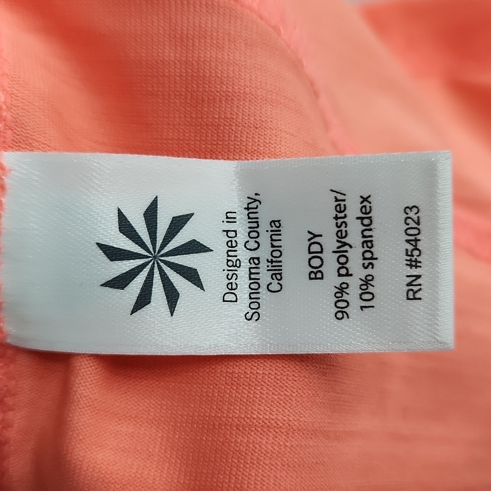 ATHLETA PACIFICA Cap Sleeve UPF 50+ Shirt Beach Shirt - Picture 6 of 8